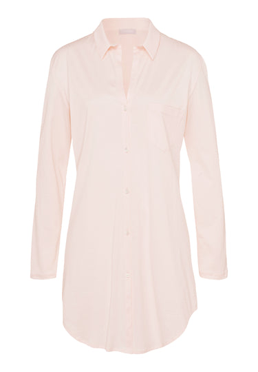 77958 Cotton Deluxe Boyfriend Sleepshirt - 1334 Crystal Pink